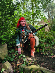  avec le trappeur Gaston Lafayette 