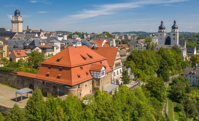  Plauen - the top city in the heart of the Vogtland region 
