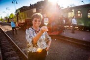  Fahrt in der Lößnitzgrundbahn mit Weinprobe 