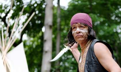 Apachen bei den Karl-May-Festtagen