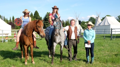 Die Sieger des Karl May Westernreitturniers