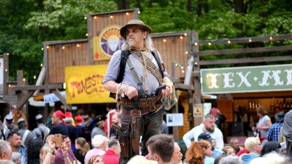 Halunke Locci in der Westernstadt