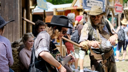 Wild-West-Stimmung in der Westernstadt
