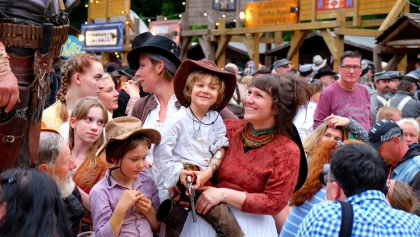 Wild-West-Stimmung in der Westernstadt