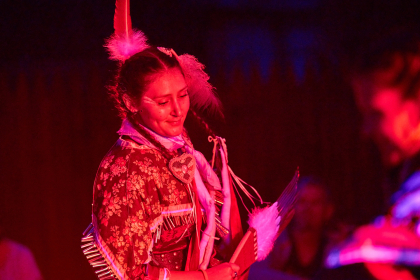 Indianische Tänze im Karl-May-Museum