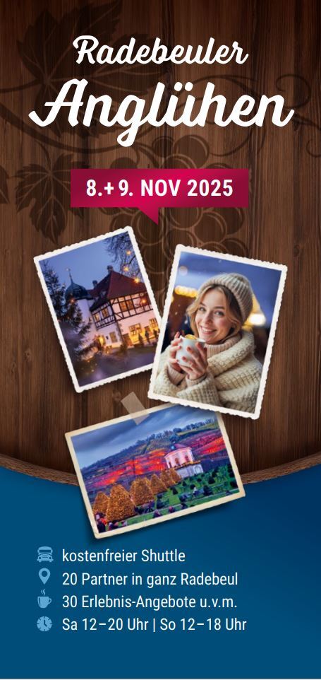 Radebeuler Anglühen 2025 Flyer